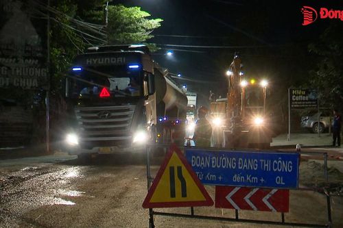 Bắt đầu thi công sửa chữa đường Hoàng Văn Bổn (ngã 3 Phát Triển)