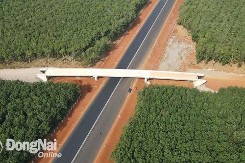Còn khoảng 9km đường dẫn cầu vượt, đường gom dự án đường cao tốc Phan Thiết - Dầu Giây chưa làm xong