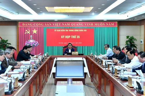 Kỳ họp thứ 35 của Ủy ban Kiểm tra Trung ương: Khai trừ Đảng 04 đồng chí