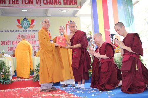 Bình Phước: Công bố quyết định bổ nhiệm trụ trì chùa Tứ Phương Tăng (H.Hớn Quản)