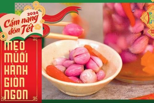Bí quyết muối dưa hành giòn ngon, để được lâu