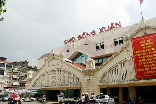 Chợ Đồng Xuân tăng cường phòng cháy dịp cận Tết