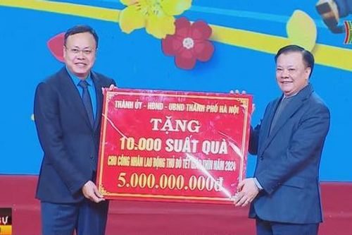 Tết công đoàn 2024 chăm lo cho người lao động