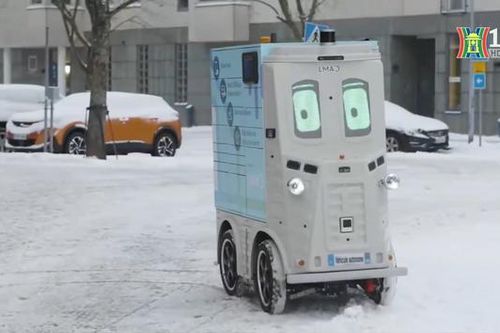 Thử nghiệm robot giao hàng tại châu Âu
