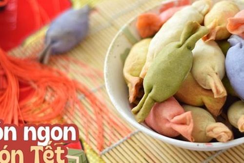 Đón Tết rực rỡ sắc màu với món ngon làm giống những chiếc kẹo và khi ăn gây bất ngờ vô cùng