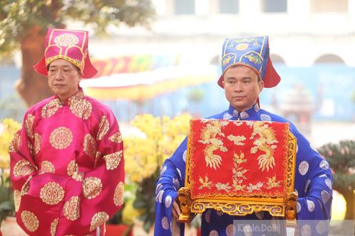 Lần đầu tiên tái hiện Tết cung đình bằng phim trình chiếu 3D
