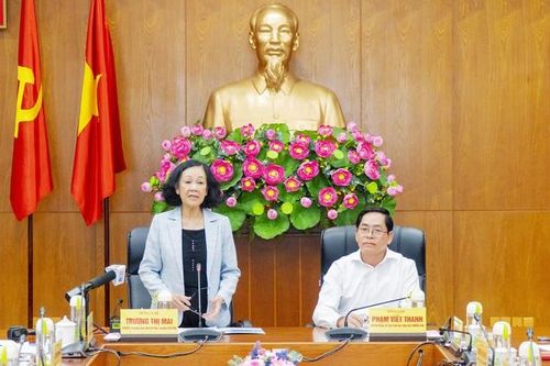 Thường trực Ban Bí thư Trương Thị Mai: Mong muốn Bà Rịa-Vũng Tàu trở thành tỉnh tiêu biểu về quan hệ lao động