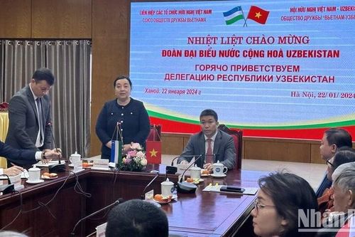 Uzbekistan mong muốn tăng cường hợp tác trên nhiều lĩnh vực với Việt Nam