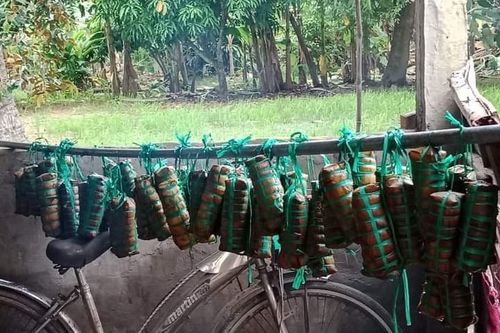Bánh tét nhà mình