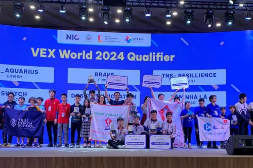 Lộ diện quán quân Giải vô địch quốc gia VEX Robotics 2024