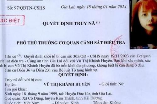 Gia Lai: Truy nã đặc biệt hot girl bán 5 người ra nước ngoài