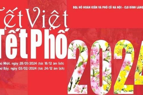 'Tết Việt - Tết Phố 2024' lan tỏa giá trị văn hóa truyền thống