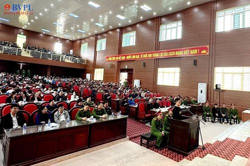 VKSND huyện Nga Sơn phối hợp tổ chức phiên tòa lưu động kết hợp tuyên truyền giáo dục pháp luật