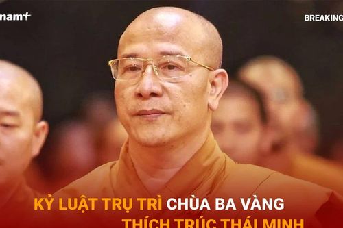 Bản tin 60s: Kỷ luật trụ trì chùa Ba Vàng Thích Trúc Thái Minh