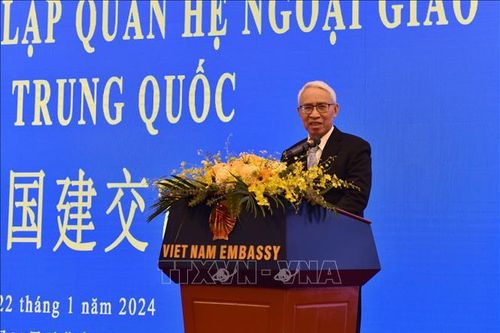 Kỷ niệm 74 năm thiết lập quan hệ ngoại giao Việt Nam - Trung Quốc