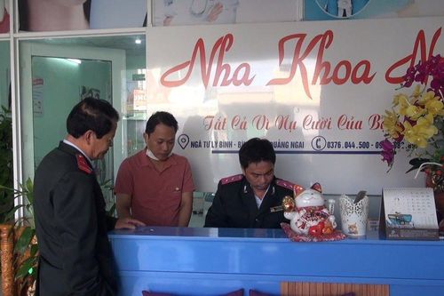 Quảng Ngãi: Nở rộ cơ sở nha khoa thẩm mỹ hoạt động trái phép dịp Tết