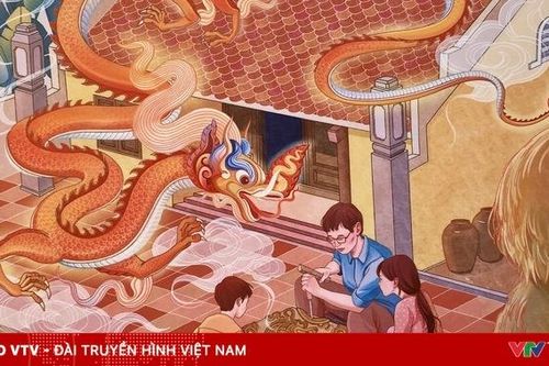 Triển lãm 'Vẽ con rồng': Sáng tạo hình tượng rồng dưới góc nhìn của những họa sĩ trẻ