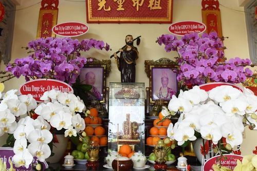 Lễ húy kỵ lần thứ 26 cố Hòa thượng Thích Thiên Hương tại tịnh xá Đại Giác (Q.Bình Thạnh, TP.HCM)