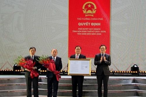 Công bố Quy hoạch tỉnh Hòa Bình thời kỳ 2021 - 2030, tầm nhìn đến năm 2050