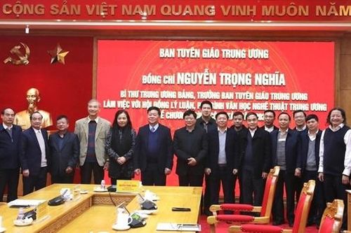 Tạo động lực để phát huy vai trò, cống hiến của văn nghệ sĩ