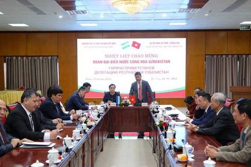 Việt Nam - Uzbekistan thúc đẩy quan hệ hợp tác song phương trên nhiều lĩnh vực