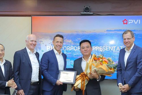 Lãnh đạo cấp cao của Tập đoàn Talanx và HDI Global SE đến thăm và làm việc tại Công ty cổ phần PVI
