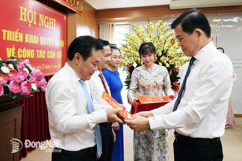Bổ nhiệm Phó Giám đốc Sở; điều động, bầu Phó Bí thư Đảng ủy Khối doanh nghiệp tỉnh