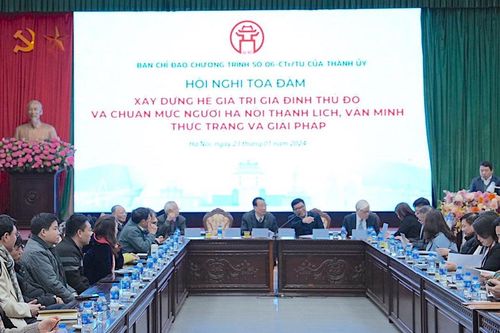 Xây dựng hệ giá trị gia đình Thủ đô và chuẩn mực người Hà Nội