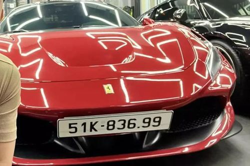 Ferrari F8 Tributo 'tình cũ' Cường Đô la đeo biển 51K-836.99 đấu giá 55 triệu