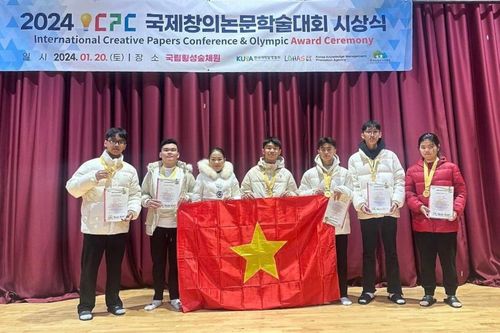 Học sinh Vùng Cao Việt Bắc giành Huy chương Vàng cuộc thi KHKT quốc tế