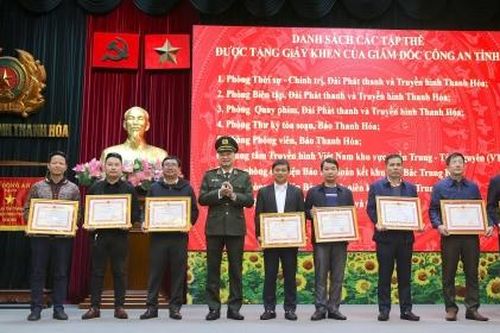 Công an tỉnh Thanh Hóa và các cơ quan báo chí tiếp tục phối hợp tuyên truyền toàn diện trên các lĩnh vực
