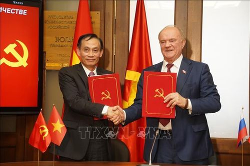 Trưởng Ban Đối ngoại Trung ương Lê Hoài Trung thăm và làm việc tại Nga