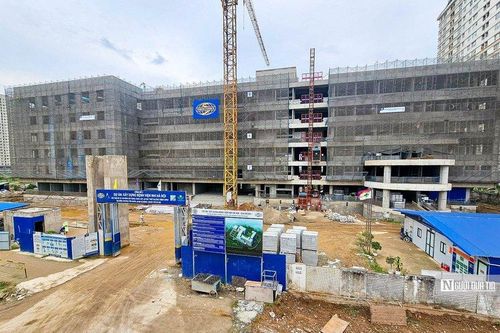 Toàn cảnh Bệnh viện Nhi Hà Nội gần 800 tỷ đồng sau gần 1 năm thi công