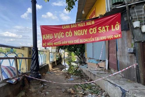 TP.HCM: Xử lý nhà thầu thi công làm chậm tiến độ kè kênh Thanh Đa