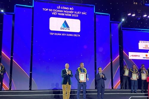 DELTA Group lọt top 50 doanh nghiệp xuất sắc nhất Việt Nam 2023 (BXH VNR)