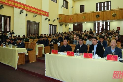 Sơ kết 1 năm thực hiện Nghị quyết số 11-NQ/TW của Ban Thường vụ Tỉnh ủy về xây dựng và phát triển huyện Mường Lát đến năm 2030, tầm nhìn đến năm 2045