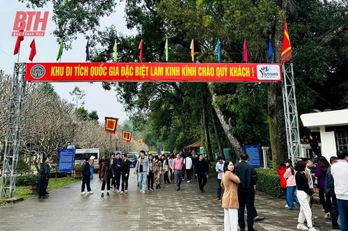 Miễn phí vé tham quan Khu di tích quốc gia đặc biệt Lam Kinh dịp Tết Nguyên đán Giáp Thìn