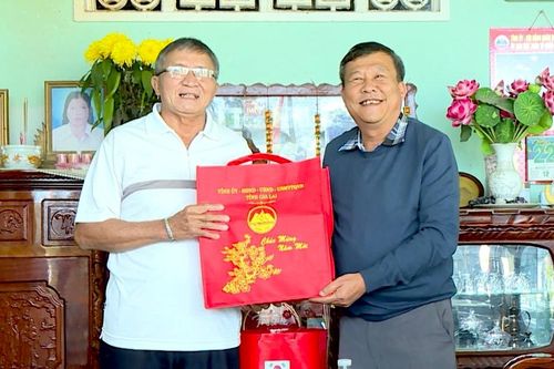 Chủ nhiệm Ủy ban Kiểm tra Tỉnh ủy Thái Thanh Bình thăm, chúc Tết nguyên lãnh đạo tỉnh