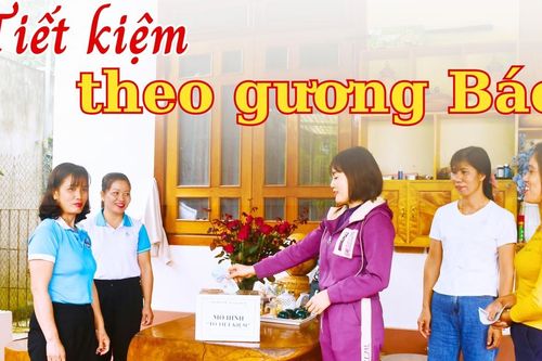Tiết kiệm theo gương Bác