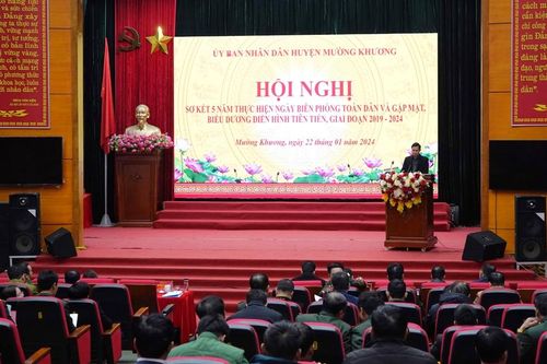 Huyện Mường Khương sơ kết 5 năm thực hiện ngày Biên phòng toàn dân