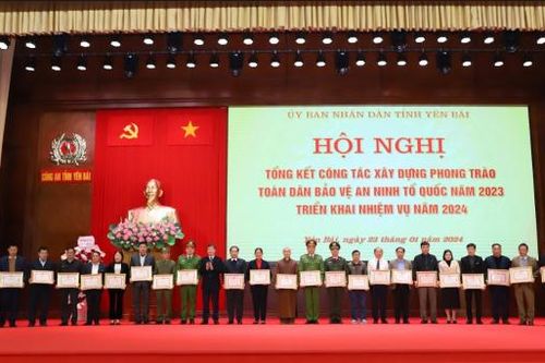 Yên Bái tổng kết phong trào Toàn dân bảo vệ ANTQ 2023