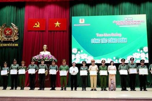 Công tác đoàn thể trong Công an TPHCM đạt nhiều thành tích xuất sắc năm 2023