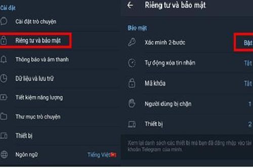 Công an chỉ cách bảo mật tài khoản Telegram
