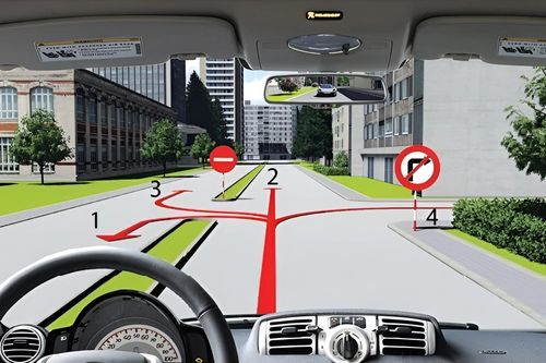 Tài xế điều khiển chạy xe theo hướng nào mới đúng quy tắc giao thông?