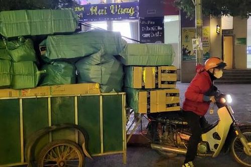 Nhọc nhằn mưu sinh trong giá rét