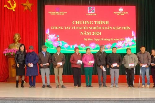 ĐBQH Hà Nội phối hợp tổ chức chương trình an sinh xã hội vì người nghèo