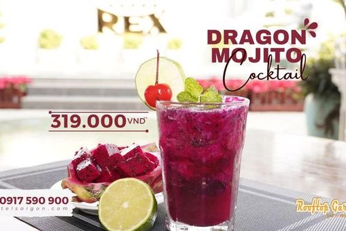 Dragon Mojito sắc hồng quyến rũ mọi ánh nhìn