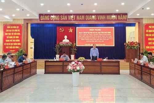 Ban Chấp hành Đảng bộ TP. Châu Đốc cho ý kiến một số văn bản thuộc thẩm quyền