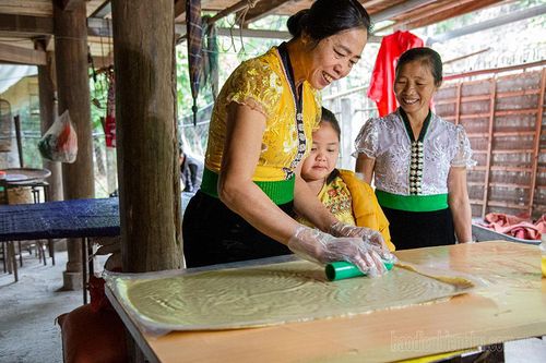 Khẩu xén sắn gần xuân