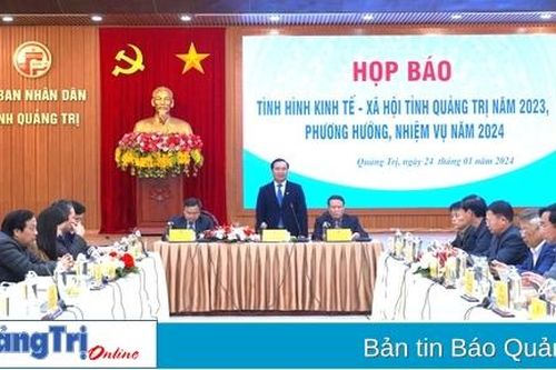 Họp báo về tình hình kinh tế - xã hội năm 2023